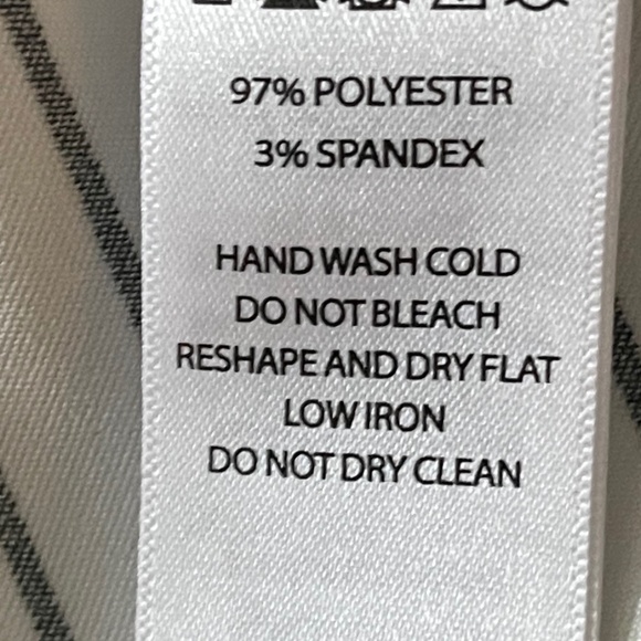 Sincerely Jules Satin Striped Blouse   Size M - Picture 14 of 14